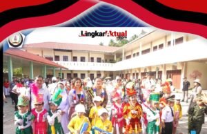 Bunda Paud Kab. Nias Selatan Turut Serta Ikuti Karnaval TKK Bintang Laut Dengan Tema “Aku Anak Indonesia Hebat