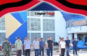 Wali Kota dan Wakil Wali Kota Sibolga Pimpin Penertiban Pedagang Liar Di Pasar Sibolga Nauli