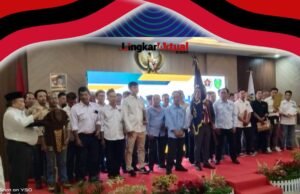 PWI Gelar Konsolidasi Besar, 13 PLT Daerah Resmi Dikukuhkan di Indramayu