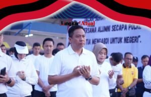 Karo SDM Polda Jabar Tekankan Pentingnya SDM Unggul, Saat Acara Jalan Sehat Secapa Polda Jabar