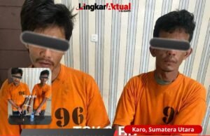 Dua Pria Diamankan di Rumah Kosong di Desa Gurukinayan, Diduga Konsumsi Narkoba