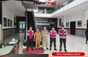 Cegah Kriminalitas dan Jaga Kamtibmas, Satsamapta Polres Tanah Karo Gelar Patroli Dialogis di Kabanjahe