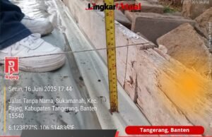 Diduga sarat Korupsi, Proyek Betonisasi Jalan di Perumahan Veteran Sukamanah Tanpa Papan Proyek dan Pengawasan