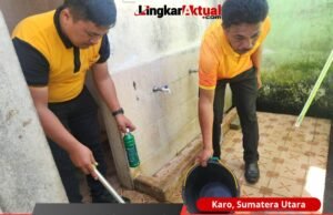 Sambut HUT Bhayangkara ke-79, Sat Intelkam Polres Tanah Karo Gelar Bakti Religi di Gereja dan Masjid