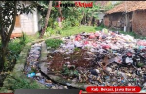 Diduga Pemerintah Desa Sukadarma Tutup Mata, Darurat Sampah di Kp. Ceger Rt.001/003 Semakin Menggunung Tanpa Solusi dari Desa
