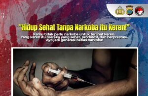 Polres Tanah Karo Ajak Generasi Muda: Hidup Sehat Tanpa Narkoba Itu Keren!