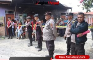 Polres Tanah Karo Gelar Rekonstruksi Kasus Pembunuhan di Hotel Aritha