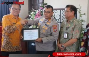 Polres Karo Terima Penghargaan Dalam Peringatan HANI 2025 : Komitmen Kuat Kapolres AKBP Eko Yulianto Dalam Perang Melawan Narkoba