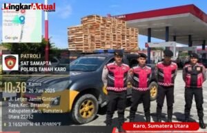 Cegah 3C dan Kriminalitas, Sat Samapta Polres Karo Laksanakan Patroli Dialogis Di Berastagi Dan Kabanjahe