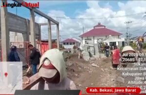 Pembangunan TK Pembina 1 Sukatani tidak sesuai RAB dan Spesifikasi yang ada di Lokasi