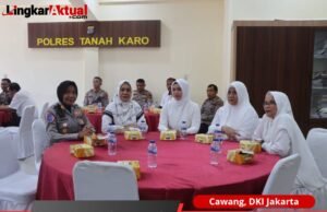 Doa Bersama Lintas Agama di Polres Tanah Karo Sambut Hari Bhayangkara ke-79