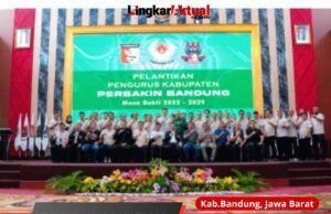 Ade Aix Resmi Jabat Ketua Perbakin Kabupaten Bandung, Bupati Kang DS Minta Fokus Capai Target 10 Medali di Porprov