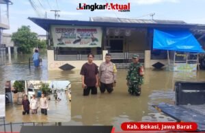 Warga Perumahan Villa Kencana Diselimuti Banjir Akibat Hujan Lebat dan 400 KK Mengungsi