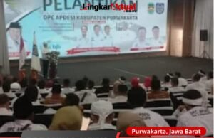 Pelantikan Berjalan dengan Hikmat dan Lancar, Kepala Desa Sindang Panon, Denden Resmi Menjadi Ketua Apdesi, DPC Purwakarta dan Siap Bangun Daerah