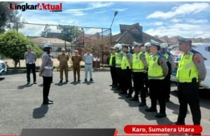Razia Ops Patuh Toba 2025 Hari Pertama : Satlantas Polres Tanah Karo Tilang 21 Pengendara