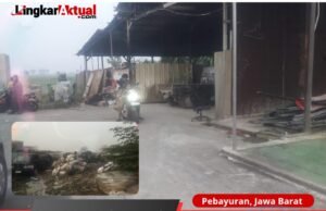 Diduga CV. Pandawa Lima Membuang Sampah Sisa Produksi Pabrik di Lokasi yang Tidak Mengantongi Izin di wilayah Desa Karangreja
