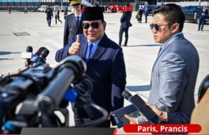 Presiden RI “Prabowo Subianto” Menyampaikan isi Pertemuan pada Saat Jamuan Makan Malam dengan Presiden Prancis “Emmanuel Macron” Bahas Masalah Global Konflik Israel-Palestina