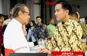Wapres Gibran Rakabuming Menghadiri Perayaan HUT Ke-75 USKUP Agung Jakarta, Kardinal Ignatius Suharyo di Kompleks Katedral