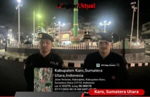 Cegah Gangguan Kamtibmas, Sat Samapta Polres Tanah Karo Intensifkan Patroli Dini Hari di Titik Rawan