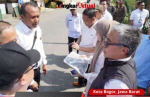 Sekda Kota Bogor Tinjau Pelebaran Jalan Akses Pasar Jambu Dua