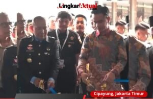 Mas Wapres Gibran Rakabuming Menghadiri Peresmian Gedung Kantor Pusat Senkom Mitra Polri di Lubang Buaya Cipayung