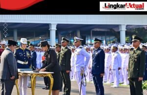 Presiden Prabowo Subianto Pimpin Upacara Parasetya Perwira (Praspa) , Sekaligus Melantik Sebanyak 2.000 Calon Perwira Remaja