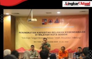 BPBD Kota Bogor Tingkatkan Kapasitas Relawan Kebencanaan