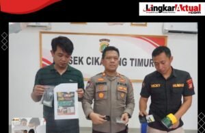 Dua Pria Diduga Sebagai Kurir Narkoba Diringkus Aparat Posek Cikarang Timur, Polres Metro Bekasi, Sebanyak 30 Paket Sabu Siap Edar Disita Polisi