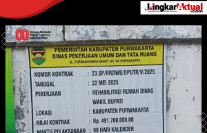 Rakyat Digusur, Rumah Dinas Wakil Bupati Purwakarta Direhab Setengah Milyar