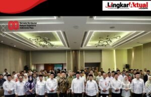 Jadi Pembicara di Rakernas BWI, Menteri Nusron Tegaskan Target Sertipikasi Wakaf hingga 2028