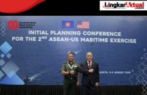 Direktorat Jenderal Strategi Pertahanan Kemhan menyelenggarakan Initial Planning Conference (IPC) 2nd ASEAN-US Maritime Exercise (AUMX)