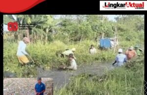 Petani di Wilayah Utara Bekasi Keluhkan Irigasi Srengseng Hilir Dihantui Sampah Domestik dan Gulma di Kecamatan Sukawangi