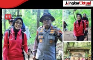 Ibu Kapolda Jabar, Diana Rudi Setiawan Satu-Satunya Ketua Bhayangkari sampai Puncak Gunung Ciremai, Melesat Bak Panah Srikandi