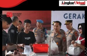 Polres Purwakarta Gelar Pangan Murah, Bukti Nyata Kepedulian Polri Kepada Masyarakat