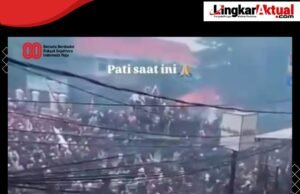 Ribuan Masyarakat Pati Geruduk Kantor Bupati, Tuntut Mundur Bupati Pati Terkait Statement Soal Kenaikan Pajak 250%