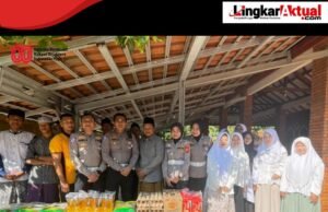 Polantas Berbagi, Cara Polres Purwakarta Peduli Sesama