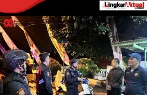 Polres Purwakarta Rutin Lakukan Patroli Malam, Mengantisipasi Aksi Kriminalitas Kejahatan di Jalanan Serta Tawuran dan Geng Motor