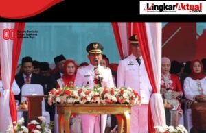 Bupati Bekasi Ajak Warga Bersatu pada Upacara HUT ke-80 RI