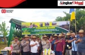Polres Tanah Karo Tanam Jagung Dukung Ketahanan Pangan Nasional
