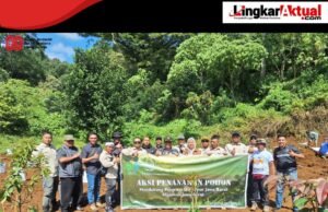 CV Prima Tani Jaya dan SSB Satria Sangga Buana Bersama Manajemen Kebun Ciater serta GM On Farm Dukung Program KDM untuk Menghijaukan Lahan Kritis di PTPN I Reg II