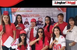 Ketua Srikandi GIBAS Mercya Lia Herliany Resort Purwakarta Meriahkan HUT Kemerdekaan RI ke 80