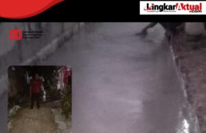 Pekerjaan Jaling Desa Bantarsari Gunakan Anggaran APBDes, Diduga Dikerjakan Asal-asalan