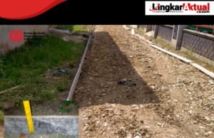 Proyek APBN Desa Bantarsari Kecamatan Pebayuran Kabupaten Bekasi Diduga Dikerjakan dengan Asal-asalan