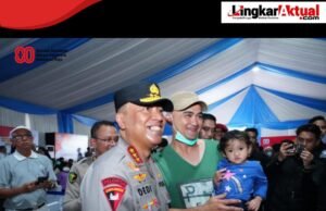 Dekat Dengan Masyarakat, Wakapolri Dinanti Warga, Saat Tinjau Bakti Sosial, Bakti Kesehatan dan Pembangunan SMA Kemala Taruna Bhayangkara di Bogor