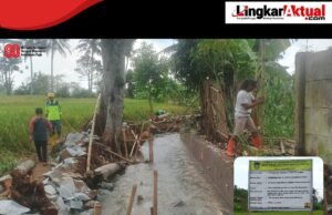 Kualitas Proyek Peningkatan Jaringan Irigasi di Ciseuti Desa Tanjungsari, Pondok Salam, Purwakarta Menjadi Sorotan Publik