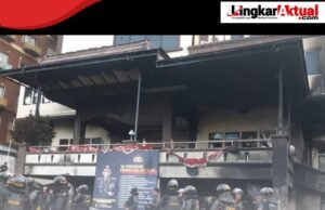 Empat Tersangka Perusakan Kantor Polisi Diamankan