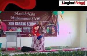 SDN Karang Sentosa 04 gelar acara Maulid Nabi Muhammad SAW 1447 hijriah tahun 2025