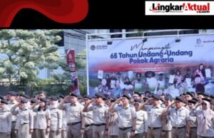 Upacara Peringatan HANTARU 2025, Menteri Nusron Realisasikan Asta Cita dengan Menjaga Tanah dan Menata Ruang