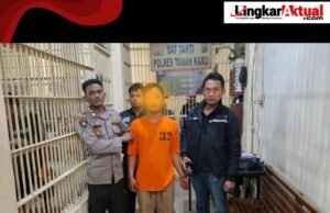 Ganda Nainggolan Kasus Pembunuhan Sadis Melki Perangin-angin Menyerahkan diri ke Polres Tanah Karo