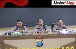 Polres Tanah Karo Terima Kunjungan Tim Supervisi Direktorat Samapta Polda Sumut